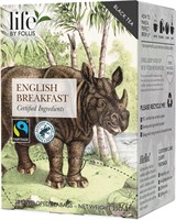 English Breakfast, Svart te Life by Follis Rainforest Fairtrade 20 pås